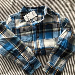 Oshkosh flannel, size 6